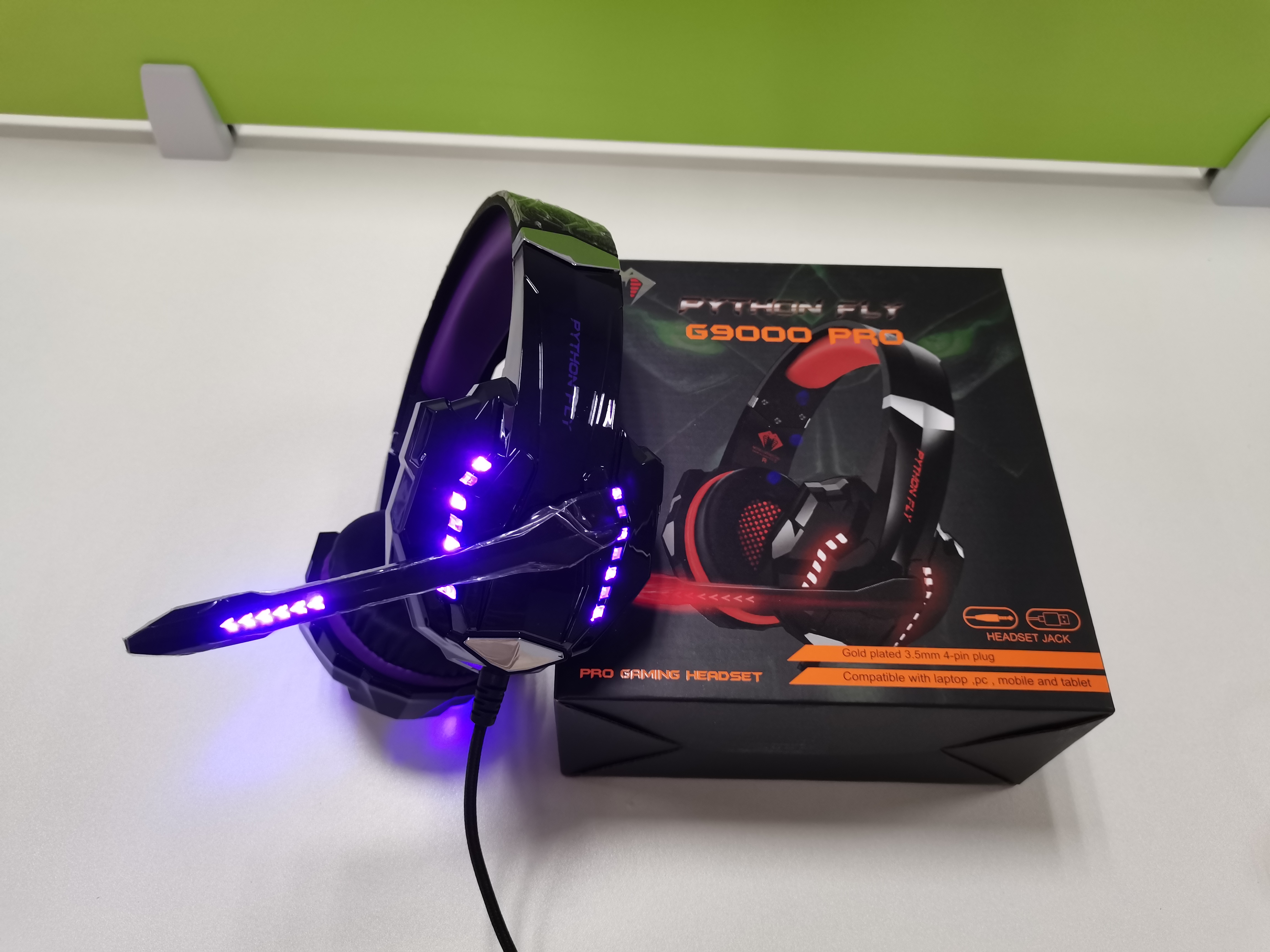 G9000PRO OEM gaming headset testing and quality control support